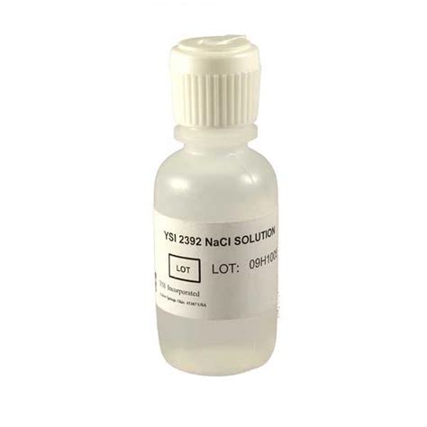 NaCl Solution (30 mL) | ysi.com