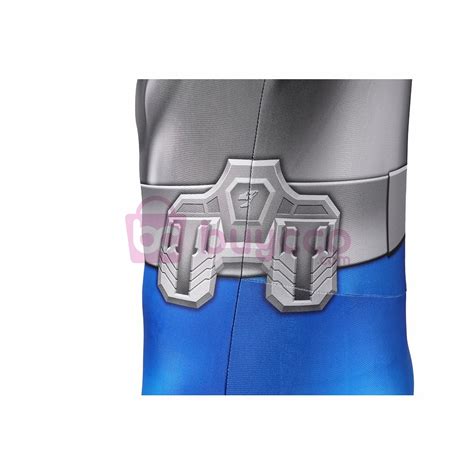 Male Blue Power Ranger Cosplay Costume The Blue Ranger of Ryusoulgers ...