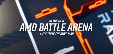 AMD presenta la “Arena de Batalla AMD” para Fortnite