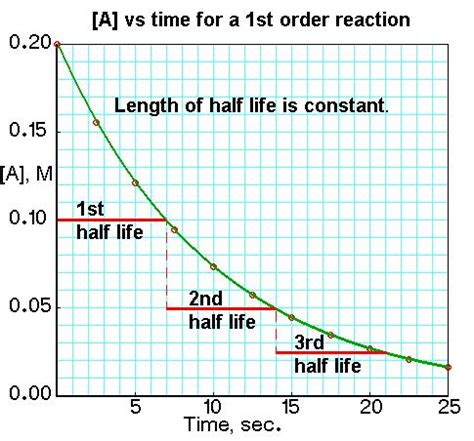 Half Life Graph