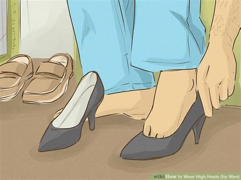 5 Ways to Wear High Heels (for Men) - wikiHow