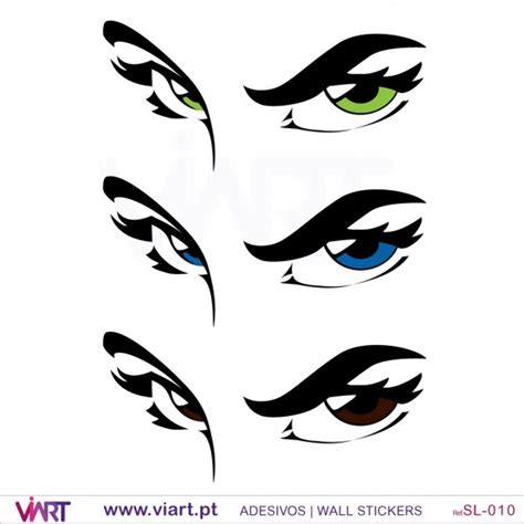 Eyes… - Wall stickers - Wall Art - Viart