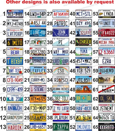 California Personalized License Plate Custom Aluminum License - Etsy