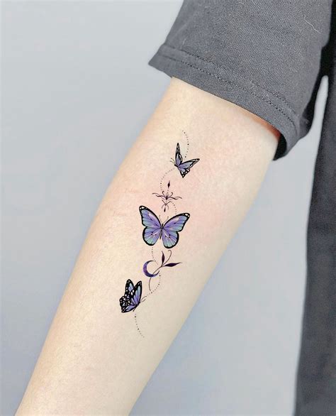 Butterfly Temporary Tattoo Butterfly Tattoo Fake Tattoo - Etsy