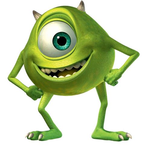 Mike Wazowski is like a cyclops because he also has one eye. A cyclops ...