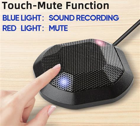 Sound Professionals Ultra-high gain USB Boundary microphone with 6.5 ...