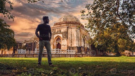 boy near firoz shah tughlaq tomb hauz khas delhi 9742829 Stock Photo at ...