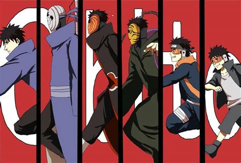 Download Tobi Naruto Obito Throughout The Years Wallpaper | Wallpapers.com