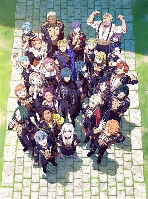 Official art of all the students | Fire Emblem: Three Houses | Know ...