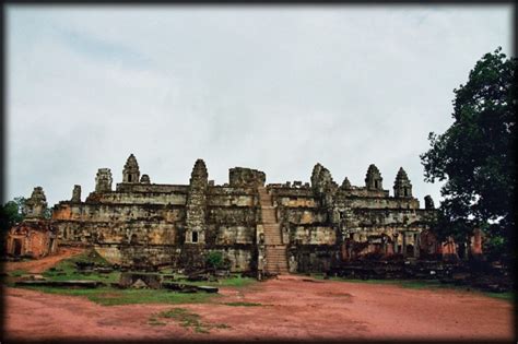 Pictures of Cambodia: Phnom Bakheng was built in the 9th century and ...