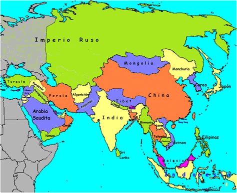 Top 21 Mejores Mapa Politico Asia Paises Y Capitales En 2022 Images ...