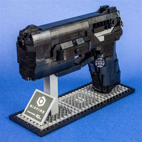 Instructions for Custom LEGO Biofire Smart Gun | Brick Replicas