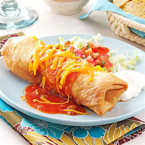 Beef Chimichangas Recipe | Taste of Home