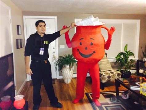 Kool Aid man caught red handed | Kool aid man costume, Kool aid man ...