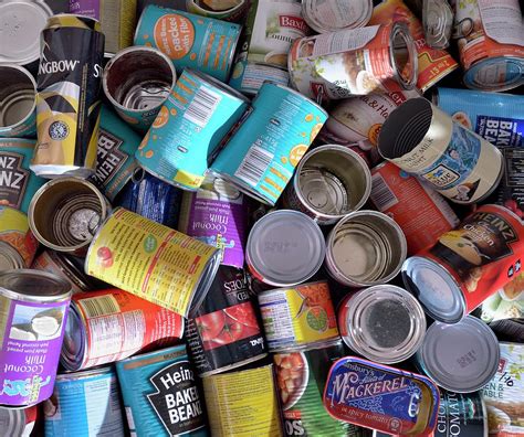 Tins For Recycling Photograph by Robert Brook/science Photo Library