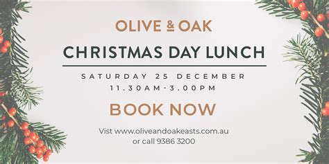 CHRISTMAS DAY LUNCH - The Bistro