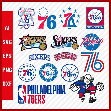 Philadelphia 76ers Logo SVG, 76ers SVG Cut Files, 76ers PNG | Inspire ...