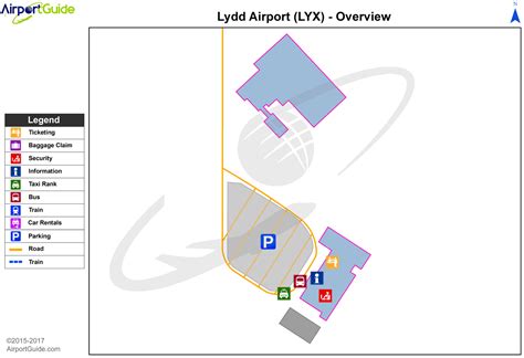 Lydd - Lydd (LYX) Airport Terminal Maps - TravelWidget.com