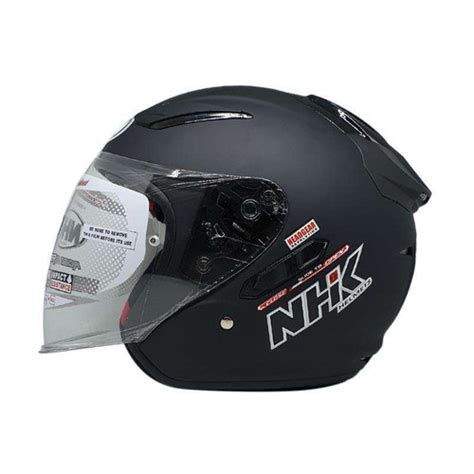 Jual HELM NHK R1 HITAM DOFF XL XXL HELM NHK HALF FACE - XL - Jakarta ...