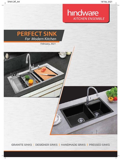 Hindware Kitchen Sink Catalogue | PDF