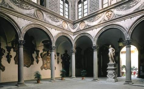 IT, Firenze, Palazzo medici. Architect Michelozzo di Bartolomeo, 1484.