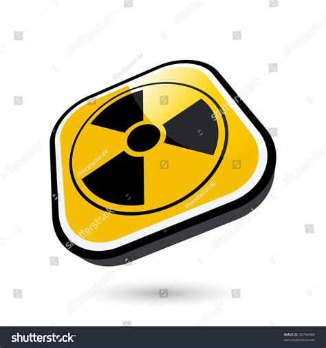 Modern Atomic Symbol Stock Vector Illustration 30744988 : Shutterstock