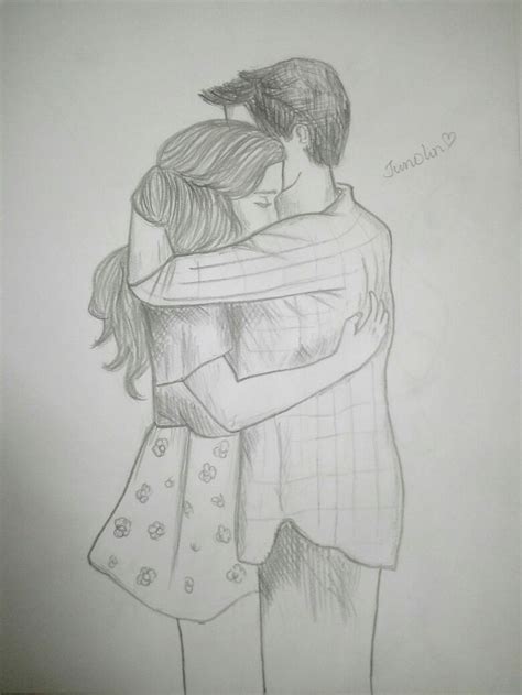 Cute couple drawing | Cute couple drawings, Cute sketches, Drawings