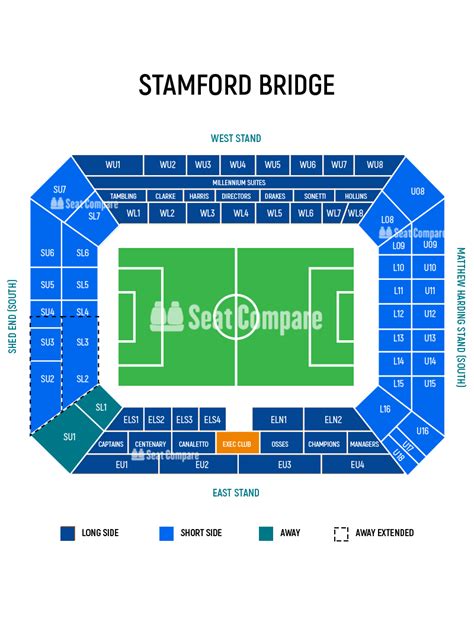 Stamford Bridge Seating Plan & Tickets | Seat Compare