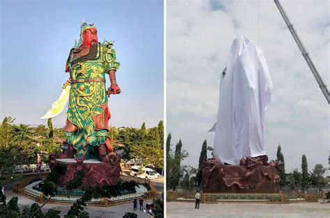 Max Shimba Ministries: Indonesia Covers 100-Foot High 'Deity' Statue ...