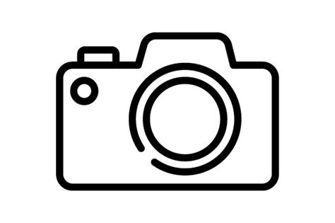 Photography Camera Line Art Icon Graphic by deniprianggono78 · Creative ...