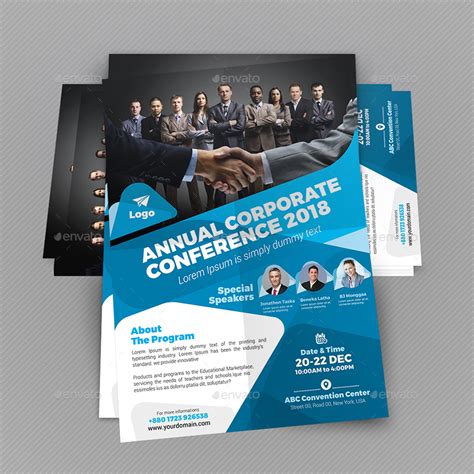 dentrodabiblia: conference flyer examples