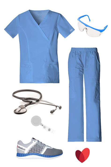 Classic themed scrub outfit by allheart featuring: Scrub top (ciel ...