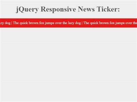 4+ News Ticker in HTML CSS & JavaScript