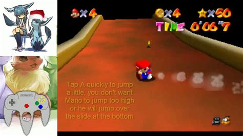 Super Mario 64 Peach's Secret Slide Skip - YouTube