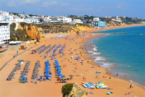 Albufeira Beach in Portugal by Pillowbox on DeviantArt