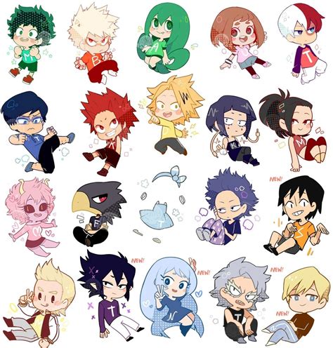 Pin de Alinne Cubas em BHA | Personagens de anime, Bonecos de anime, Chibi