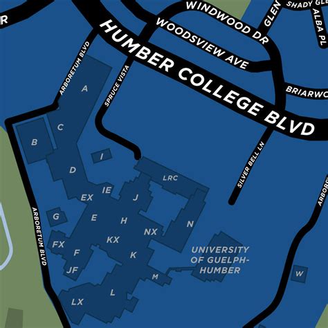 Humber College North Campus Map Print – Jelly Brothers