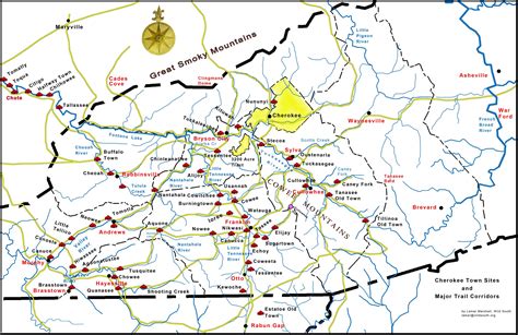 The Cherokee Territorial Claim Circa 1700 » Wild South