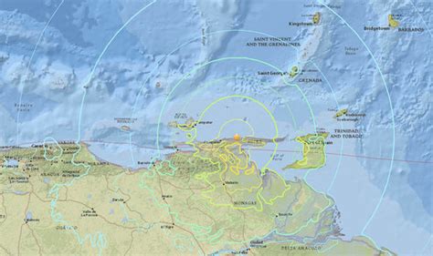 Venezuela earthquake LIVE updates: HISTORIC MEGAQUAKE tremors felt in ...