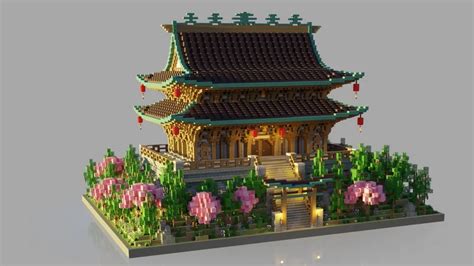 Chinese House Minecraft Map