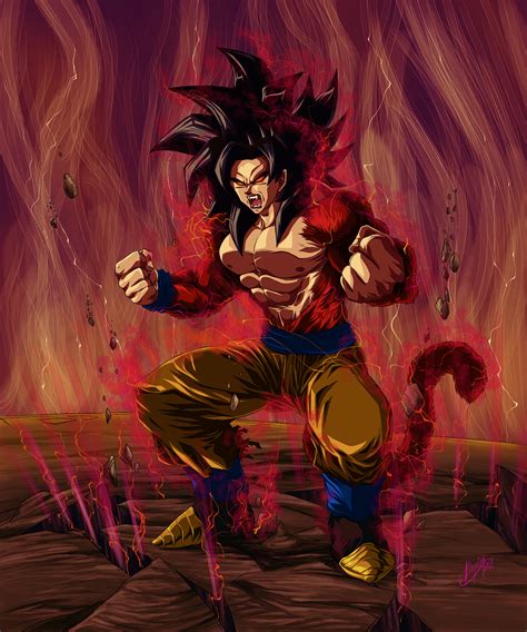 Goku Super Saiyan 4 Wallpaper