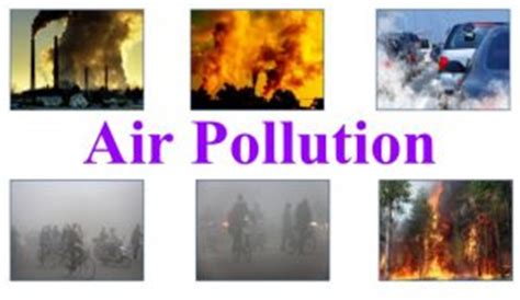 Causes Of Air Pollution