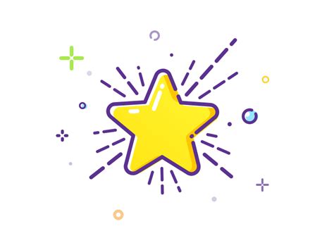 Shining star | Star doodle, Icon design inspiration, Cute little drawings