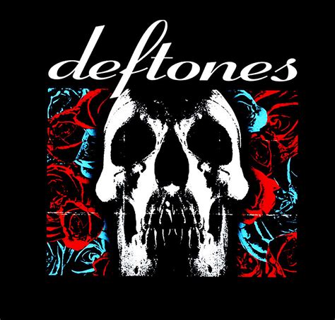 Deftones Album Rock Band Logo Digital Art by Victoria Lambert - Pixels