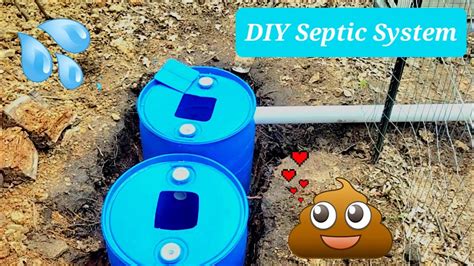 DIY Tiny Home Septic System - YouTube