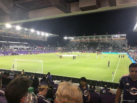 Section 2 at Exploria Stadium - Orlando City SC - RateYourSeats.com