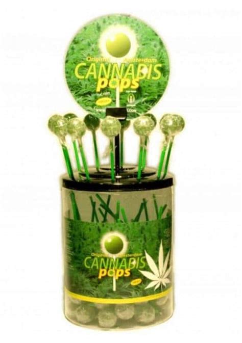 Caramelos de marihuana Cannabis Pops | Parafernalia de marihuana