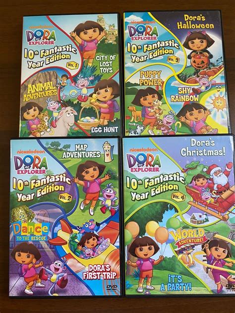 Children’s DVD - Dora the Explorer 10th Fantastic Year Edition (Vol 1 ...