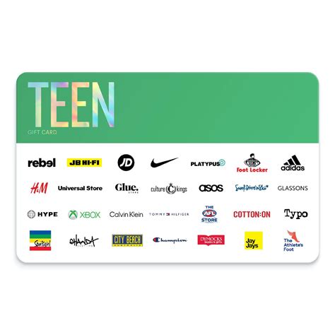 The Ultimate Teenage Gift Card: The Perfect Present for Every Teen ...