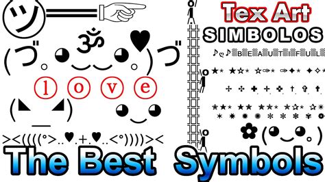 Symbols Cool Text Art Characters Different Letters (Símbolos Caracteres ...